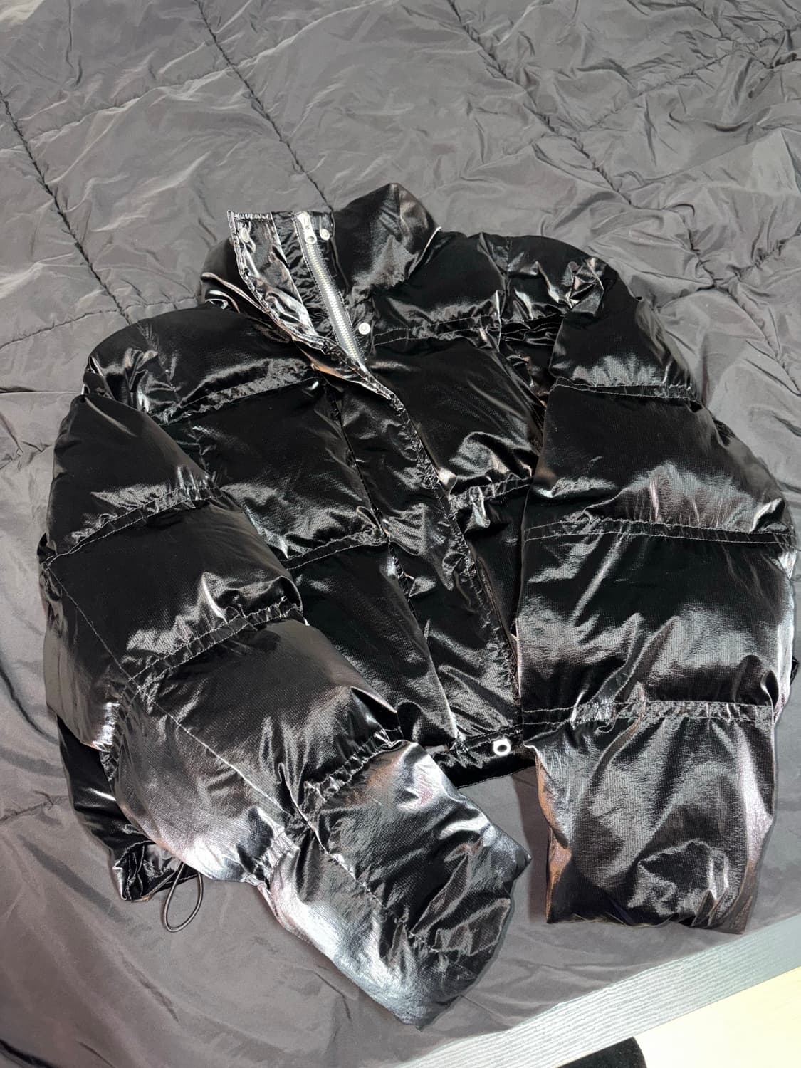 헬레네파리스 크롭 웰론 푸퍼 숏패딩 상품이미지1