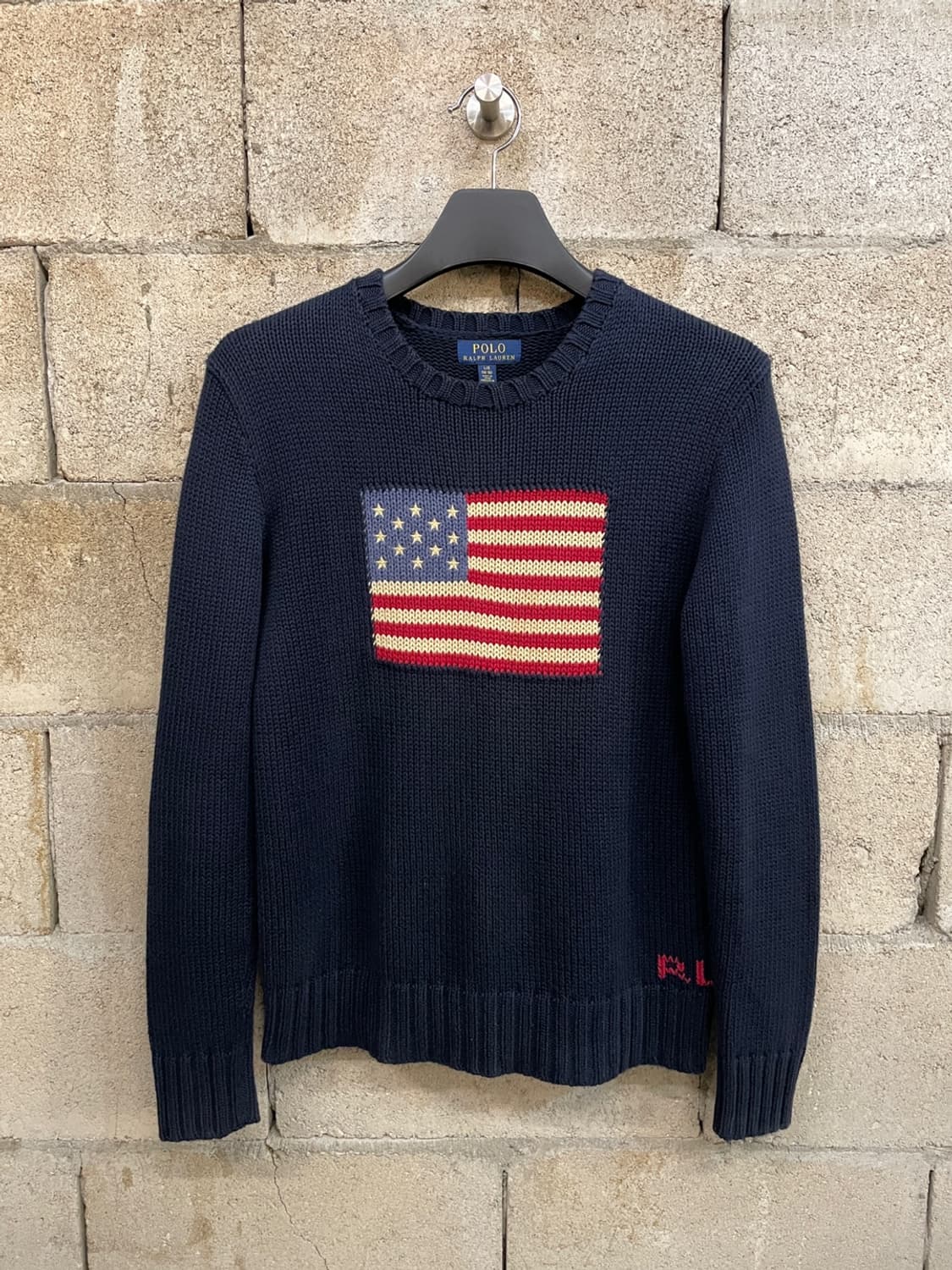폴로 랄프로렌 성조기 니트 상품이미지1