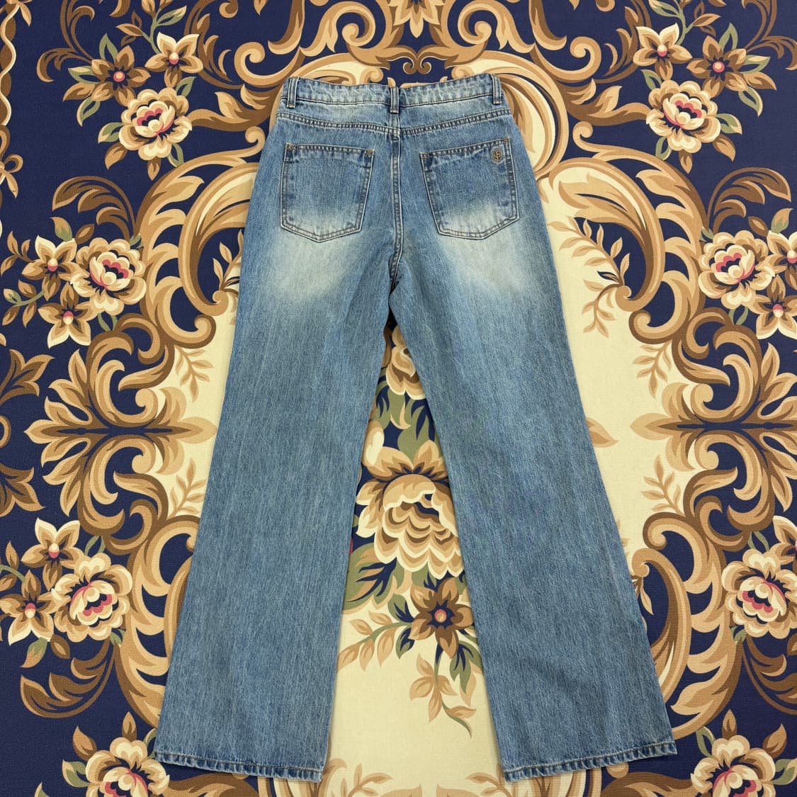 (S)시야쥬 SUYAZU 중청 데님팬츠 상품이미지6