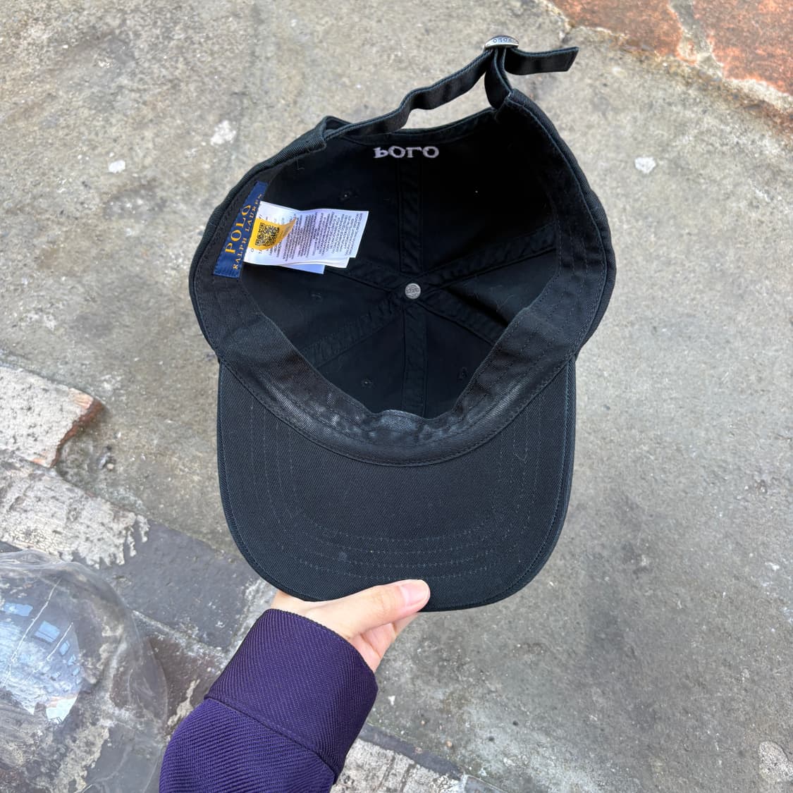 Polo 폴로 검정 볼캡 상품이미지5