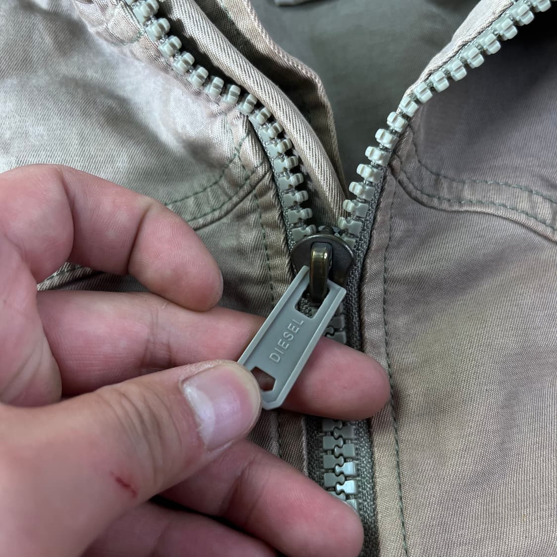 95 디젤 90s 유광 세틴 사파리자켓 상품이미지3