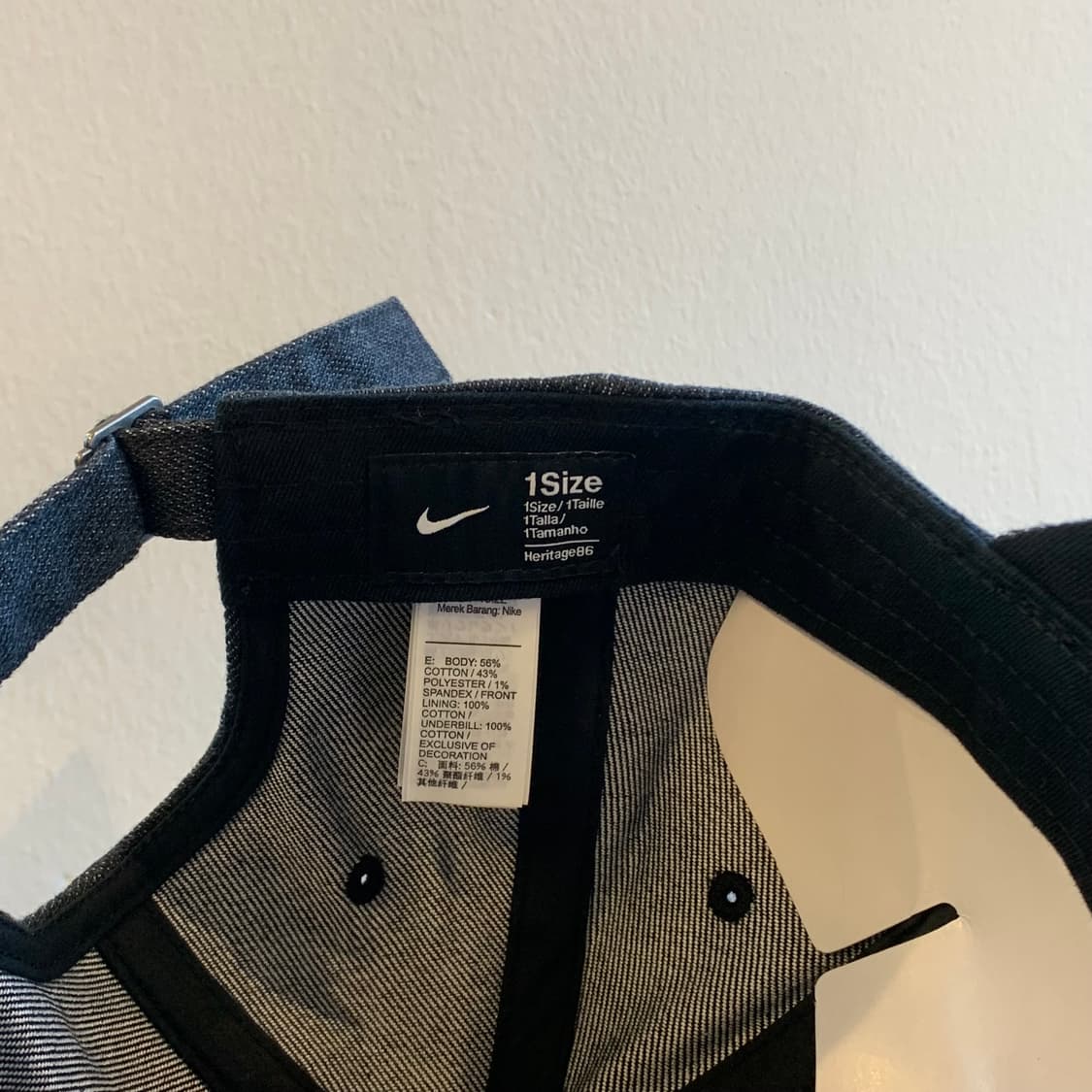 Nike denim ball cap 상품이미지5