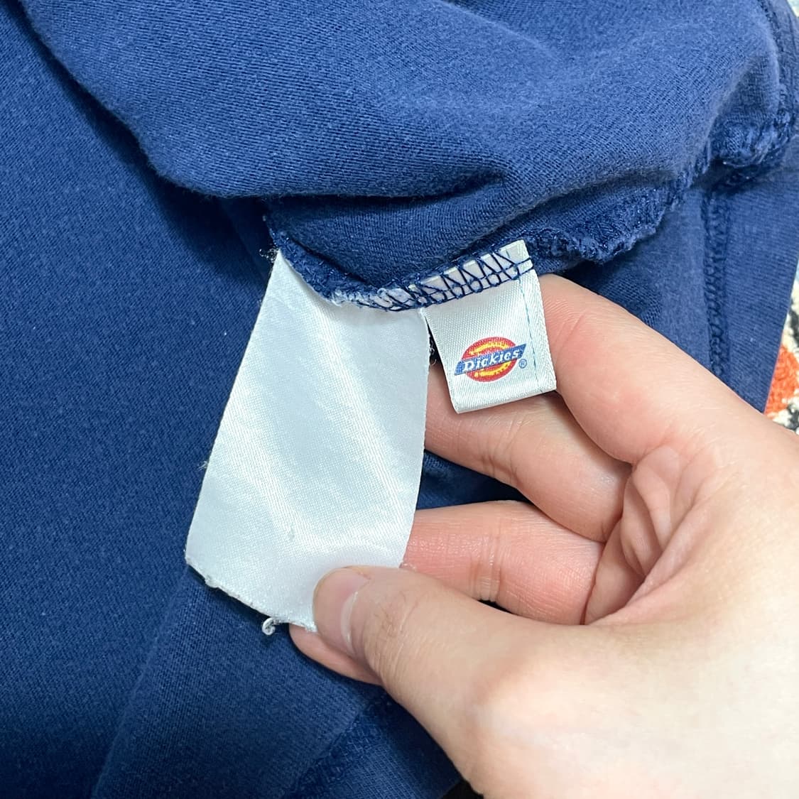 디키즈 스펠로고 네이비 반팔티셔츠 남성L 상품이미지6