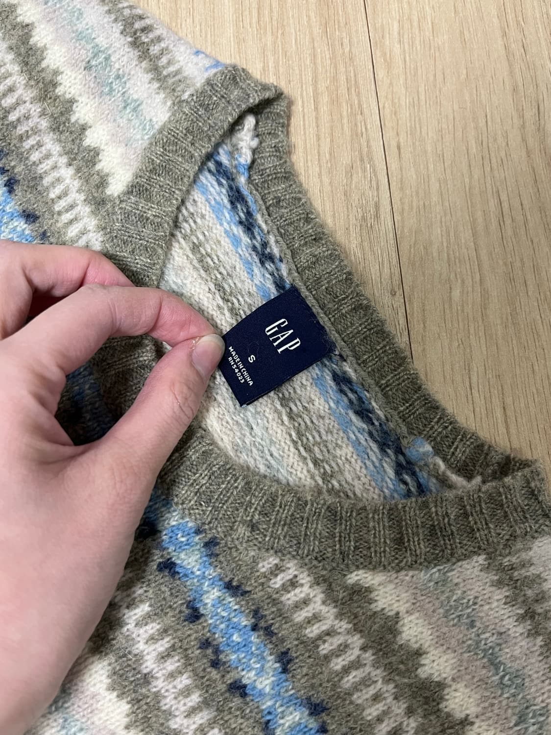 GAP 반팔 니트 상품이미지1