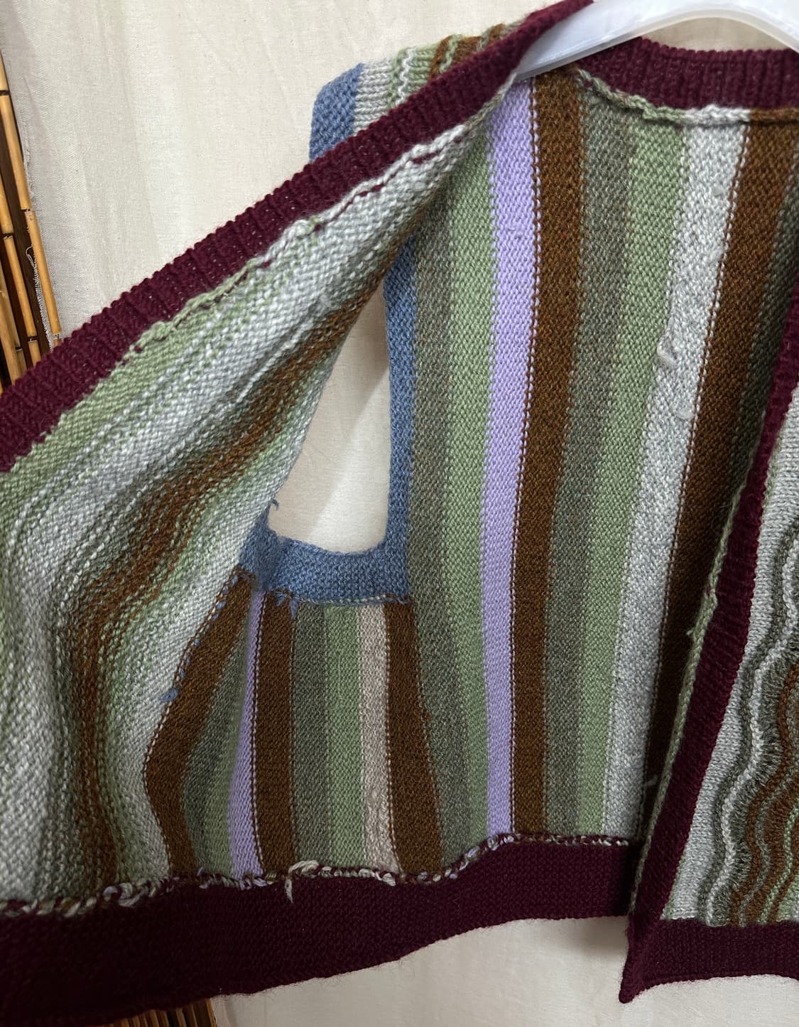 handmade knit vest 상품이미지4