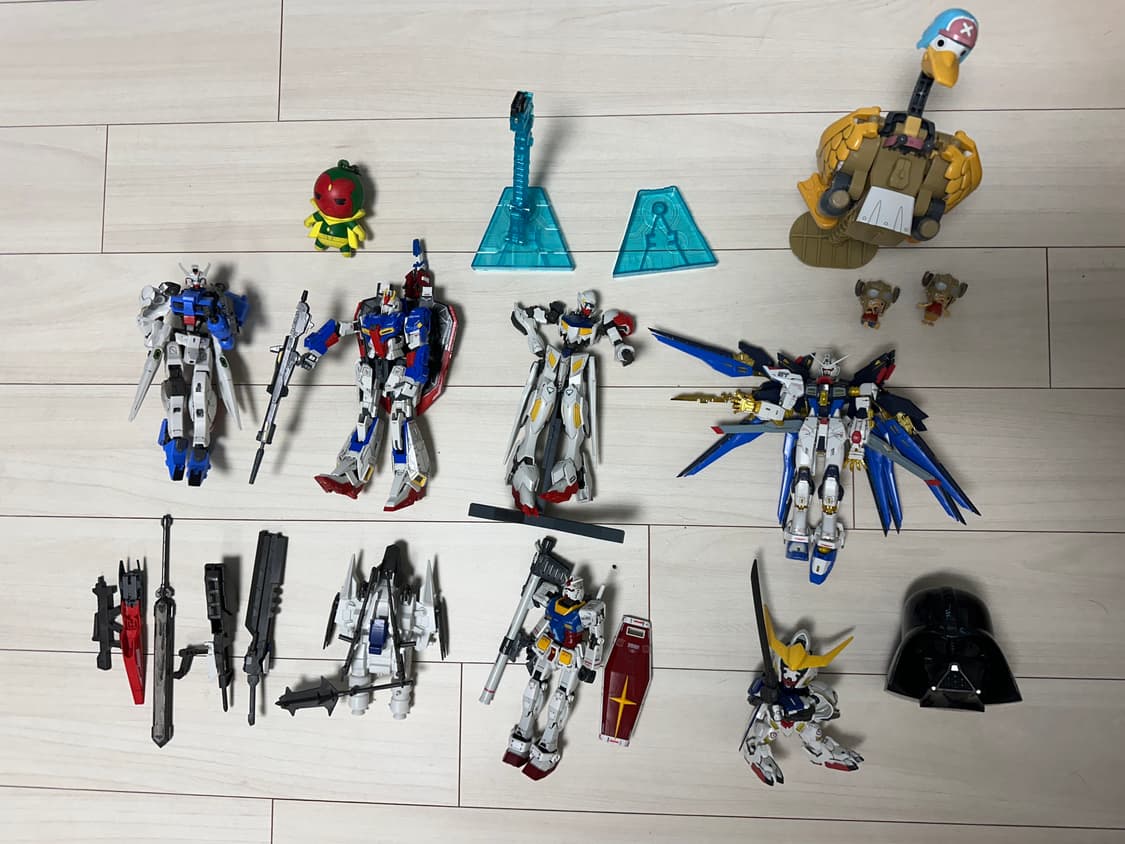 건담, 원피스, (스타워즈)다스베이더 등 프라모델 피규어 팝니다! 상품이미지5