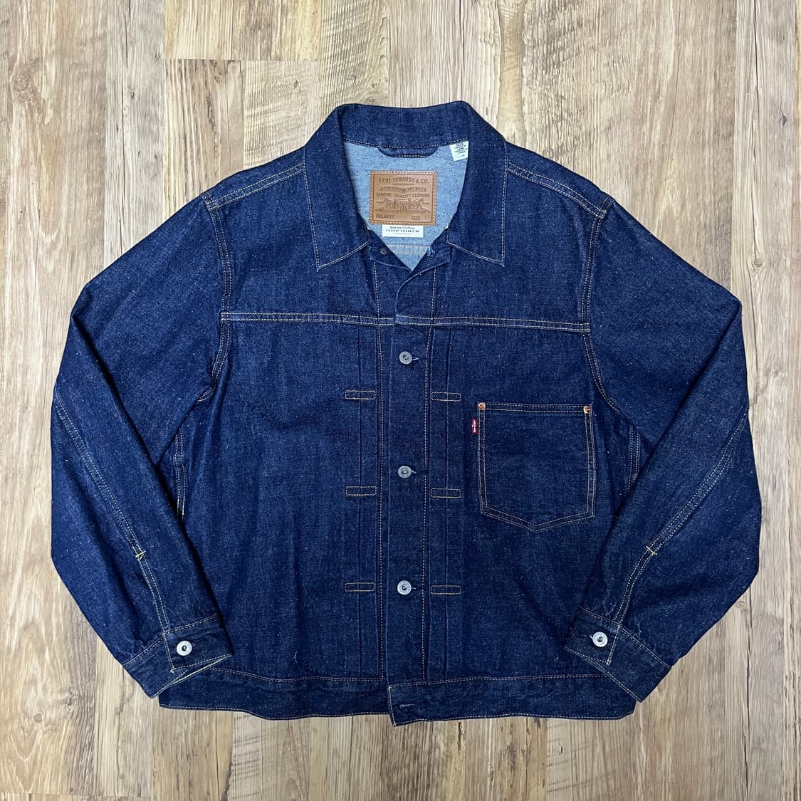 리바이스 타입1 셀비지 트러커 [L/105~] 상품이미지1