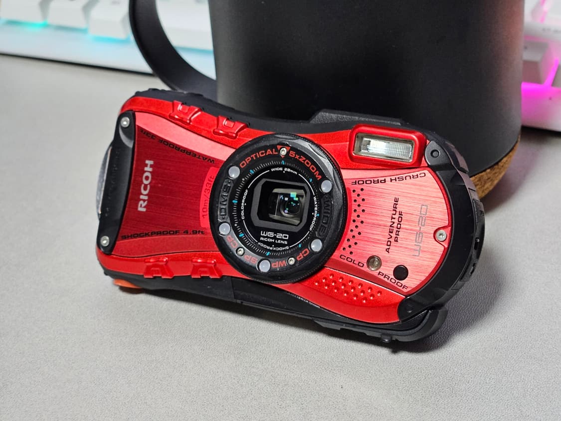 리코 WG 20 방수방진 빈티지 디카 상품이미지2