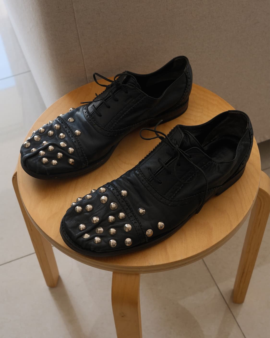 Stud derby shoes 상품이미지1