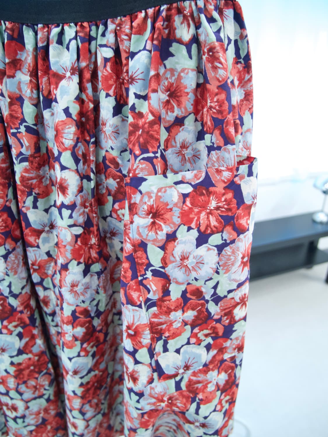 [MICHEL Beaudouin] floral pocket skirt 상품이미지3