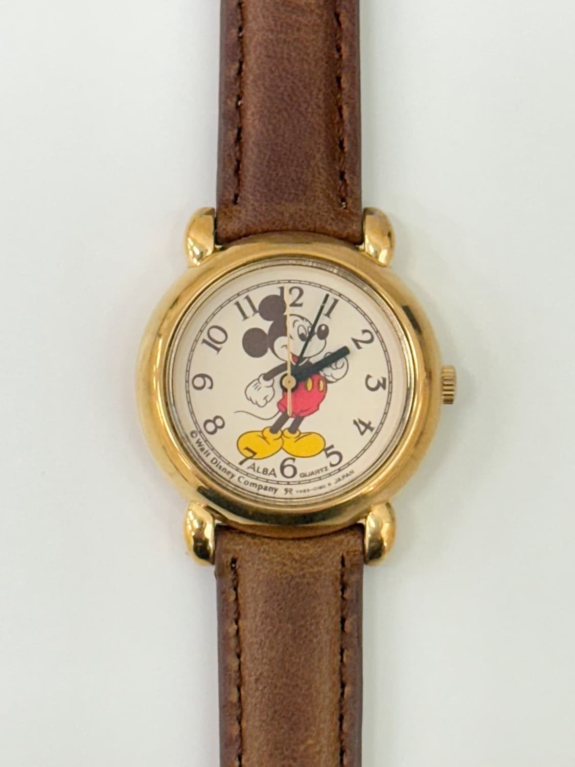 Seiko ALBA / 세이코알바 미키마우스 라운드 쿼츠 시계  상품이미지1