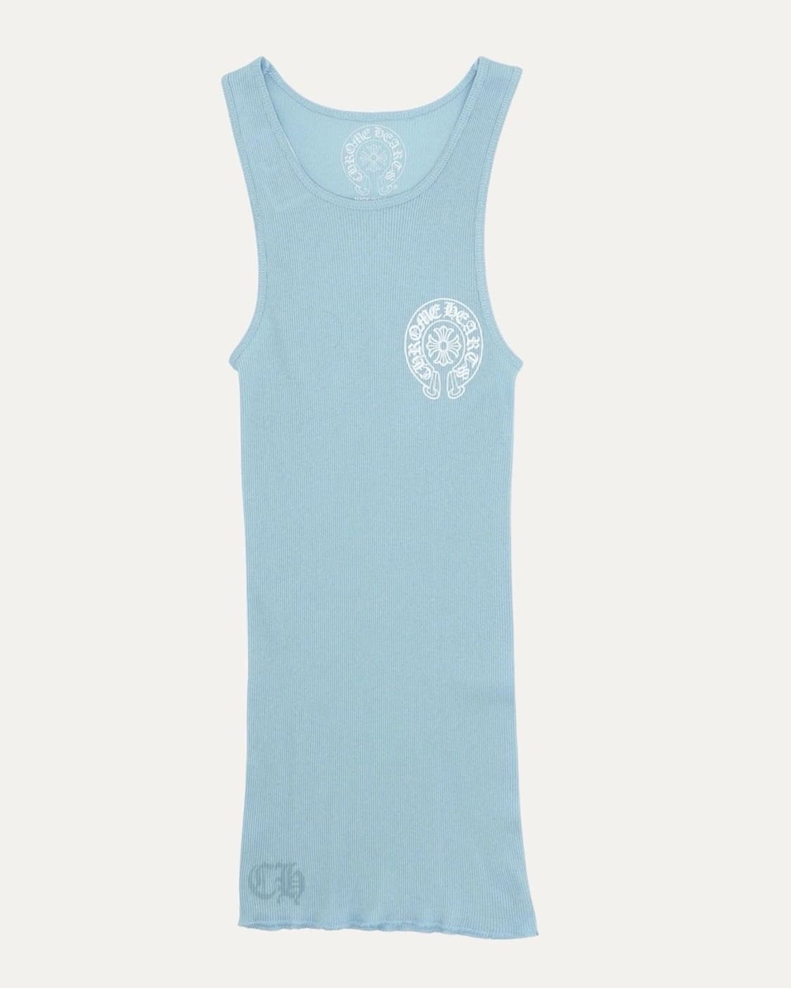 [L]크롬하츠 홀스슈 립 탱크탑 베이비 블루 상품이미지2