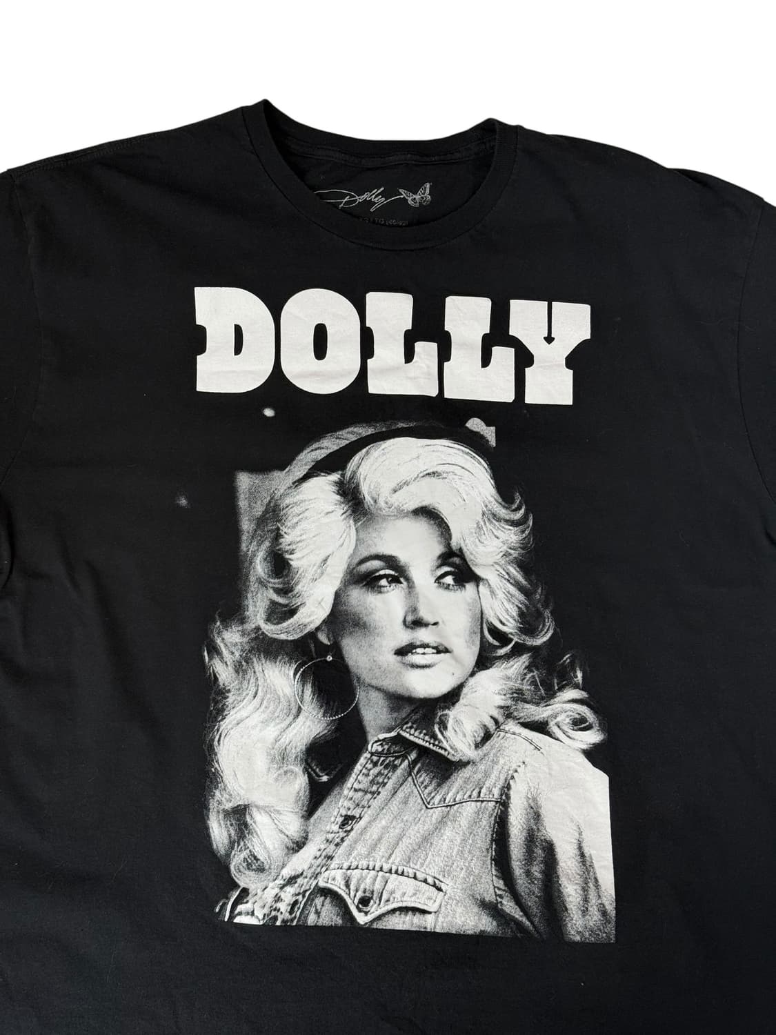 Dolly parton 블랙 반팔티 상품이미지8