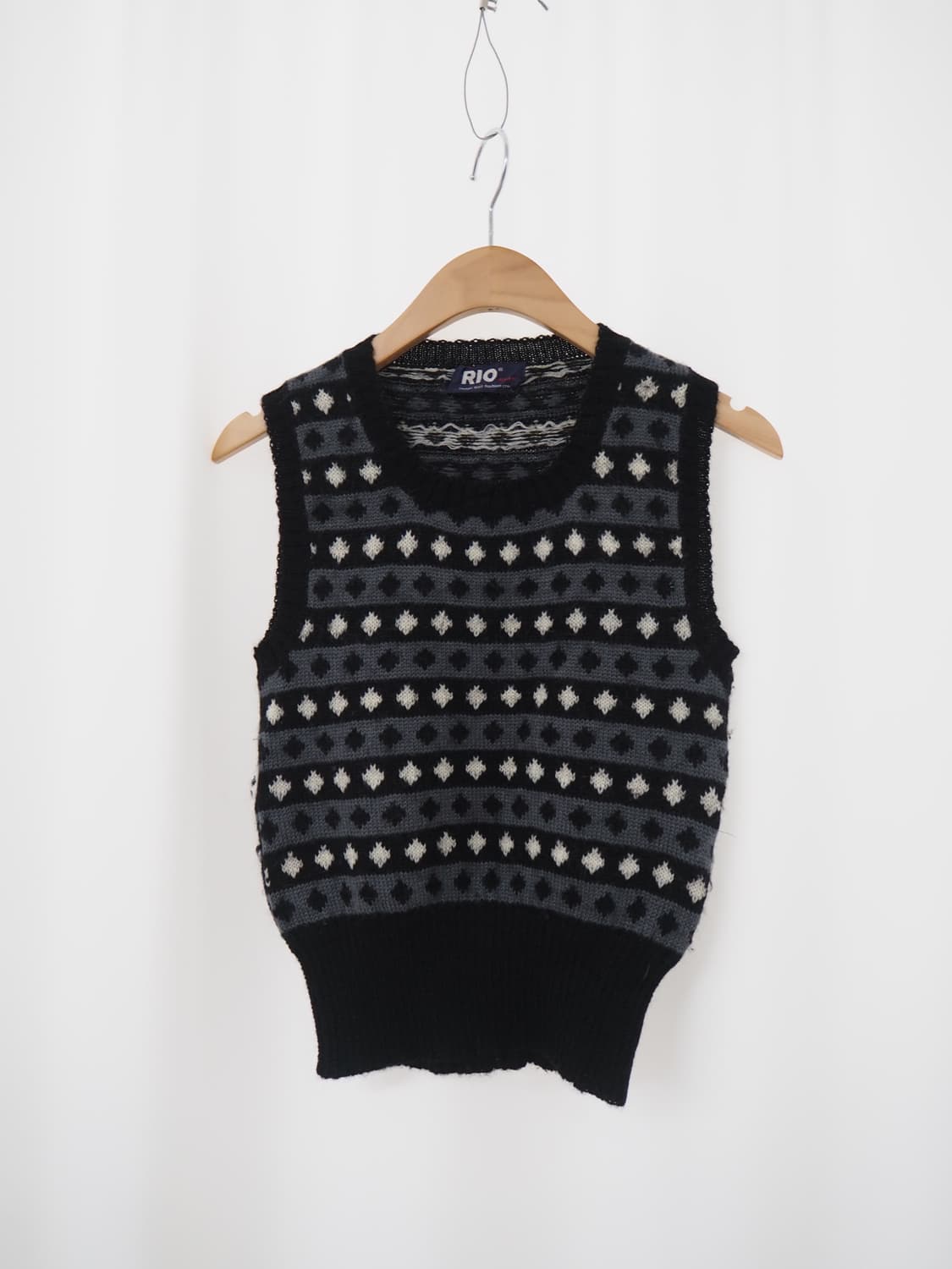 RIO SISTERS knit vest  상품이미지1