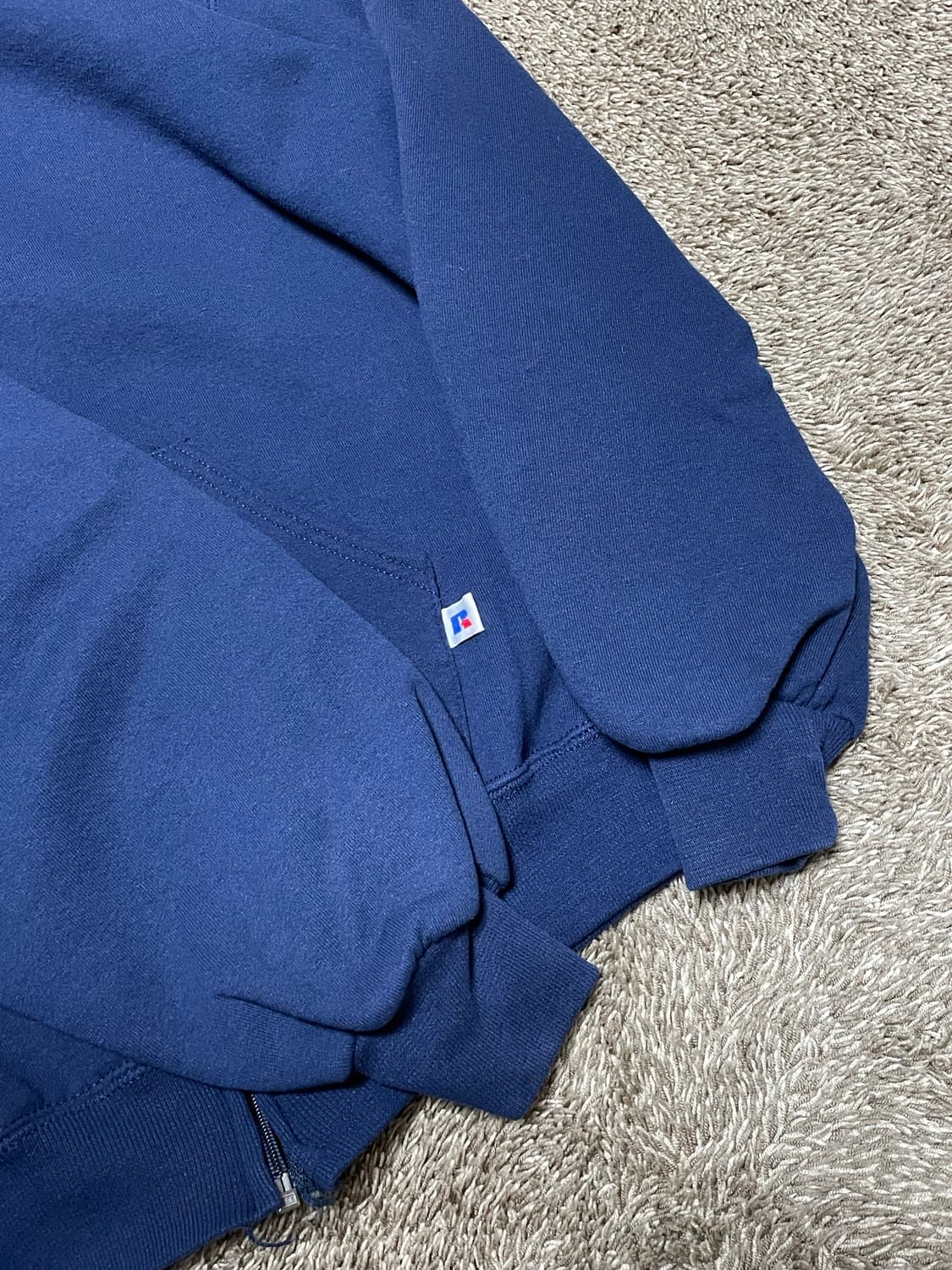 90s russell athletic hoodie zip 러셀 상품이미지2