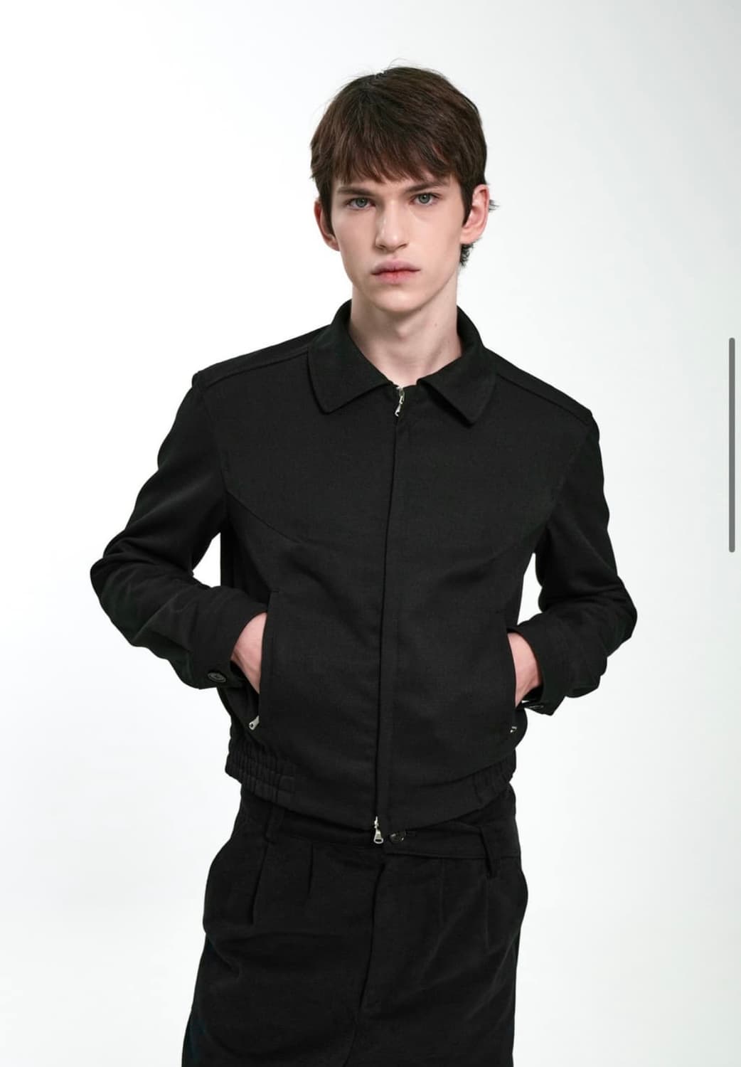 Lyjel 리젤서비스 슬릭 크롭 자켓 상품이미지1