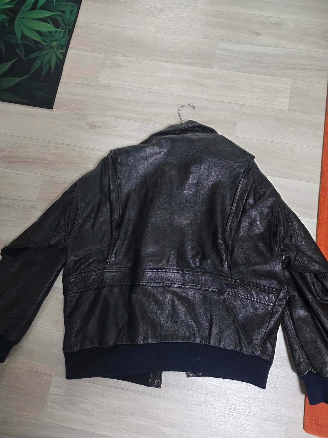 90s 빈티지A2가죽자켓 상품이미지3