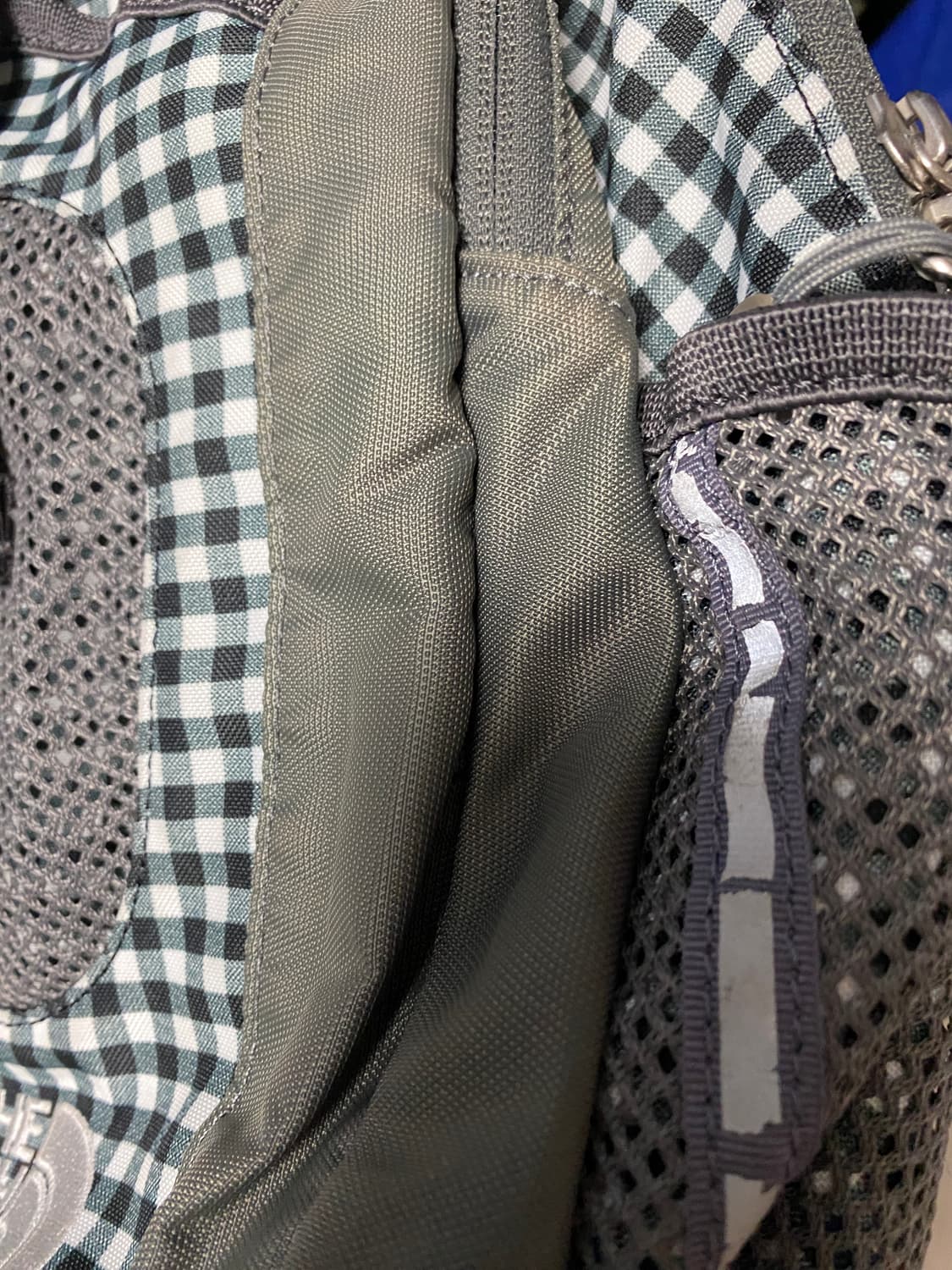 노스페이스 체크 패턴 백팩 상품이미지2