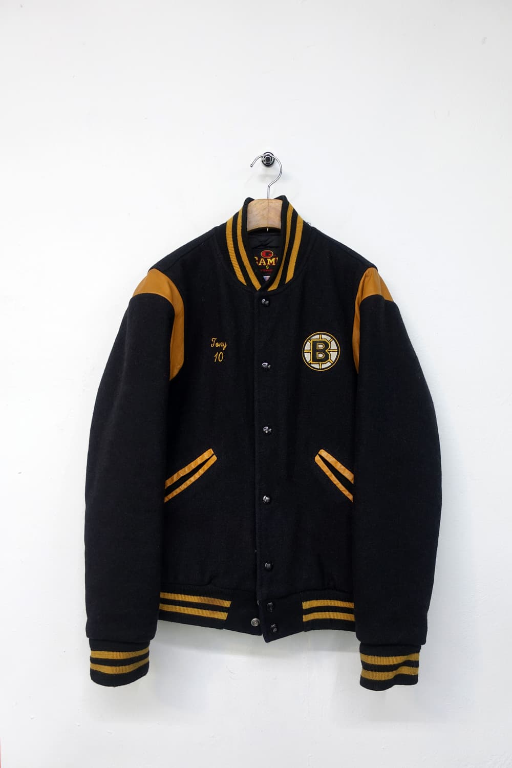  90's GAME made in u.s.a 바시티 자켓 상품이미지4