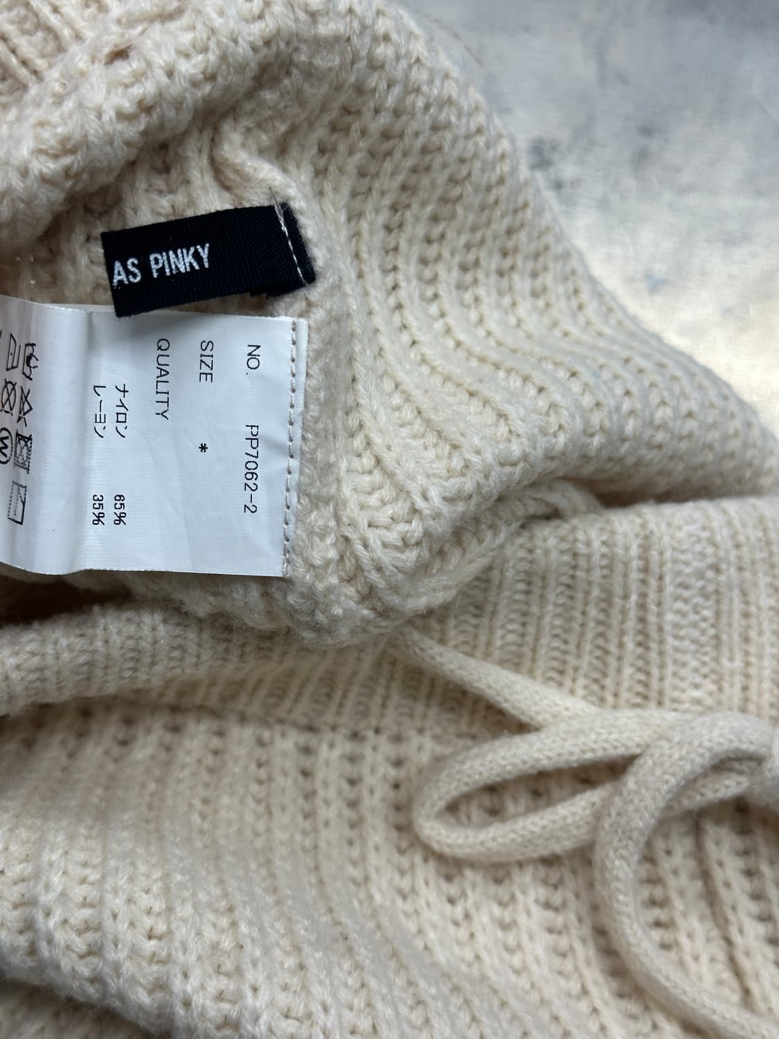 as know as pinky knit short pants 상품이미지4