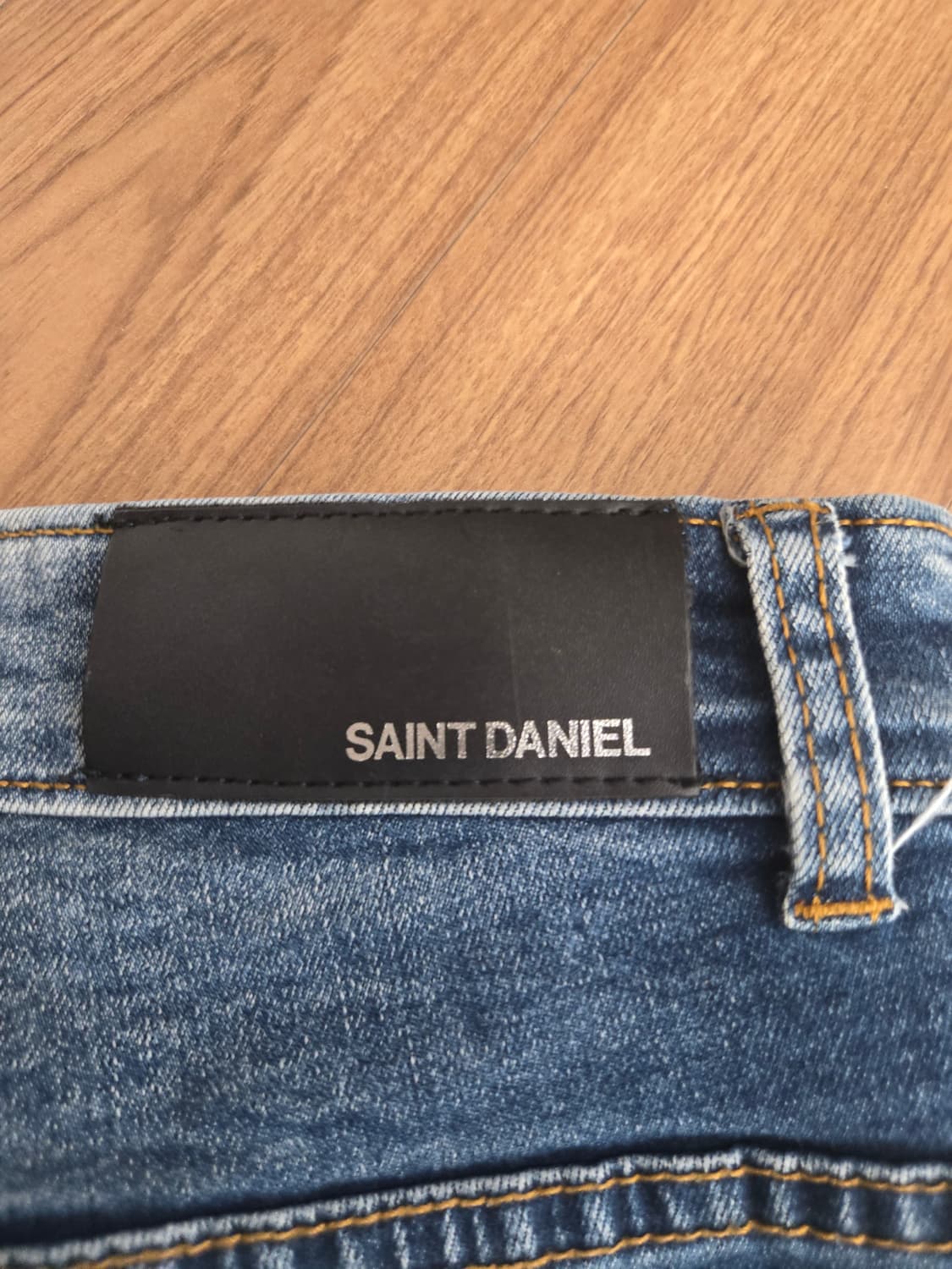 세인트다니엘 데미지 디스트로이드 청바지 상품이미지5