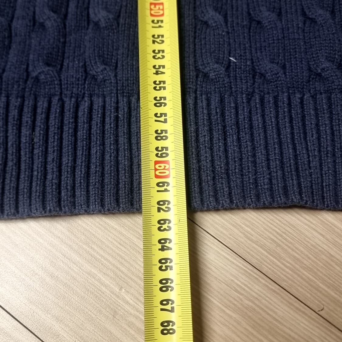 폴로 랄프로렌 네이비 케이블 니트(95-100) 상품이미지8