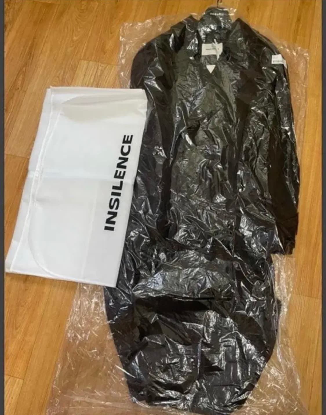 (새상품) 인사일런스 울 블랜드 롱 트렌치 코트 DARK BROWN 상품이미지5