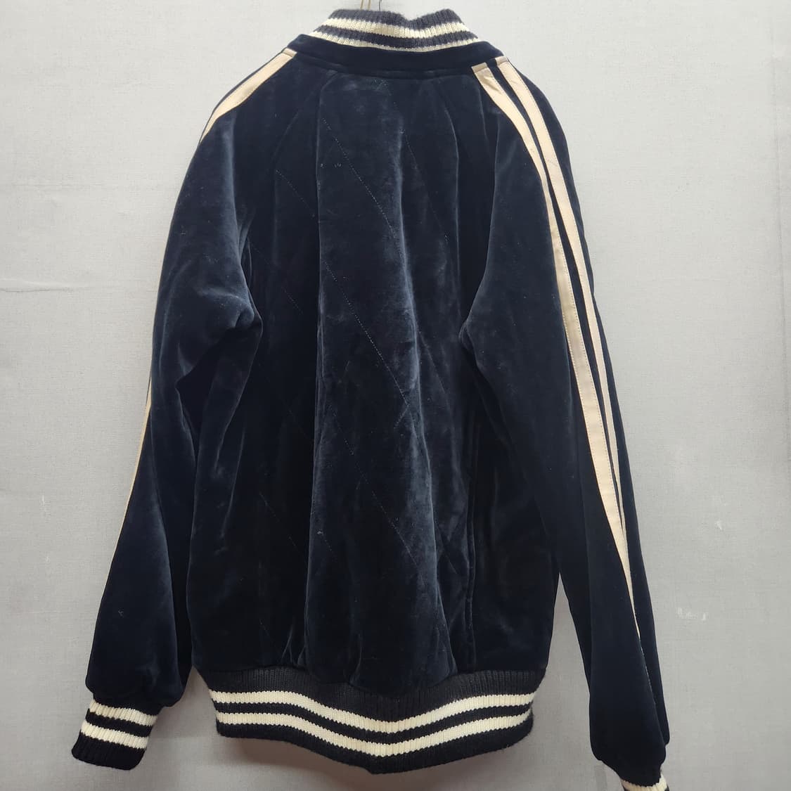 CRUX 크럭스 벨벳 빈티지 사이드라인 점퍼 XL 상품이미지3