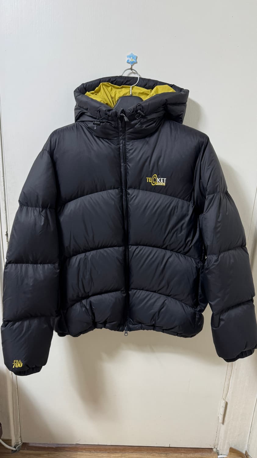 테켓 닷컴 다운 자켓 블랙 L 상품이미지3