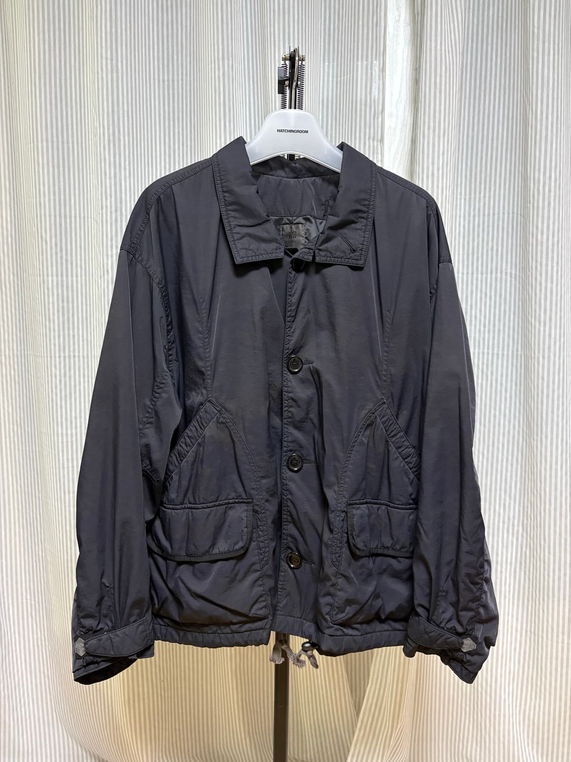 4) 폴리테루 헌팅 크롭자켓 잉크 상품이미지2