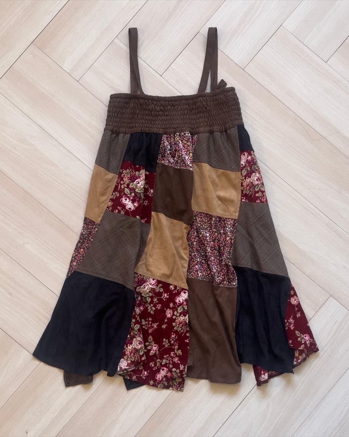 [VTG] patchwork dress 상품이미지2