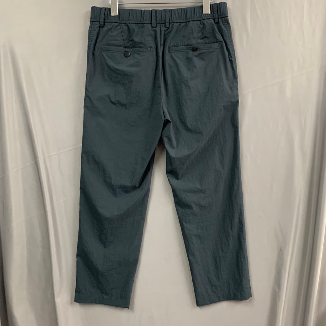 30인치 타임옴므 2023 더 젠틀 레귤러핏 네이비 밴딩 팬츠 상품이미지2