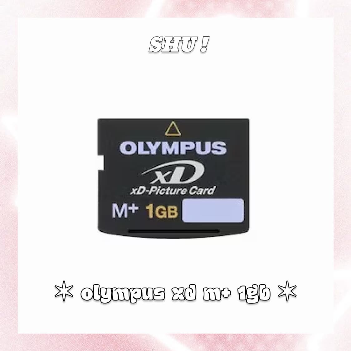 올림푸스 XD M+ 픽쳐 카드 1GB 빈티지 디카용  상품이미지1