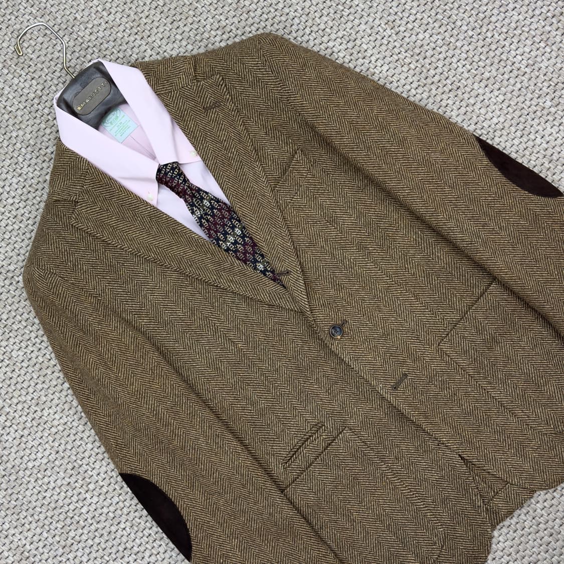 마시모두띠 헤링본 자켓 스포츠 코트 상품이미지4