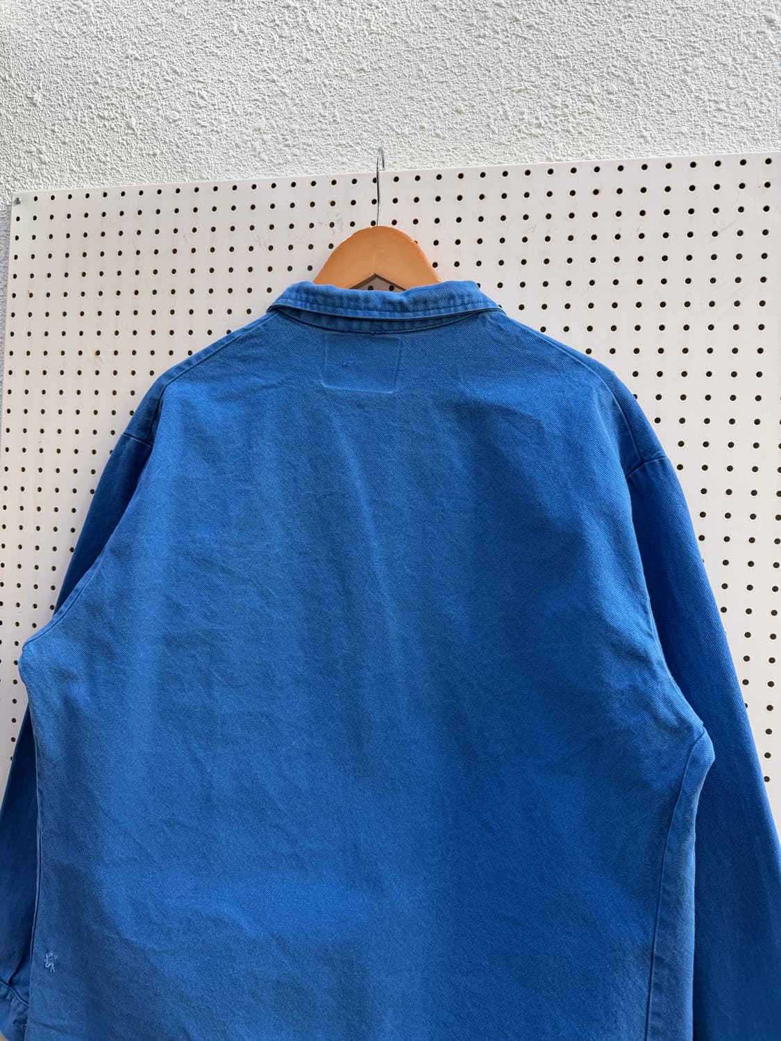 OLD VINTAGE WASHED BLUE FRENCH 프렌치워크자켓 상품이미지8