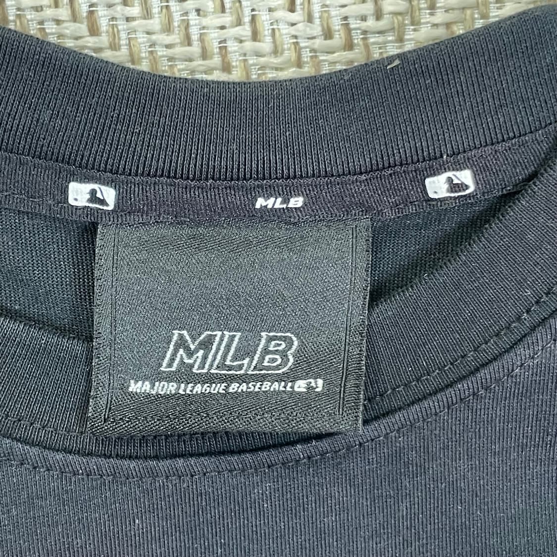 MLB 뉴욕 양키스 반팔 티셔츠 블랙 XS 상품이미지3