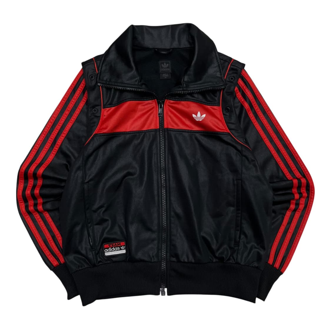 아디다스 y2k 레드배색 블랙 글리터 트랙탑 90 상품이미지3