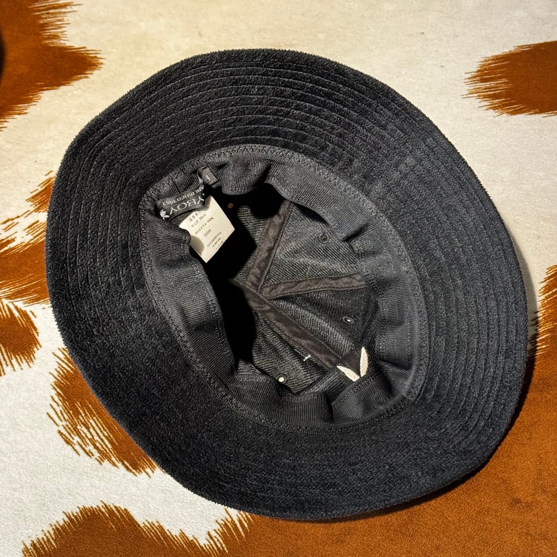 올드 플레이보이 플리스 버킷햇 (58) 상품이미지4