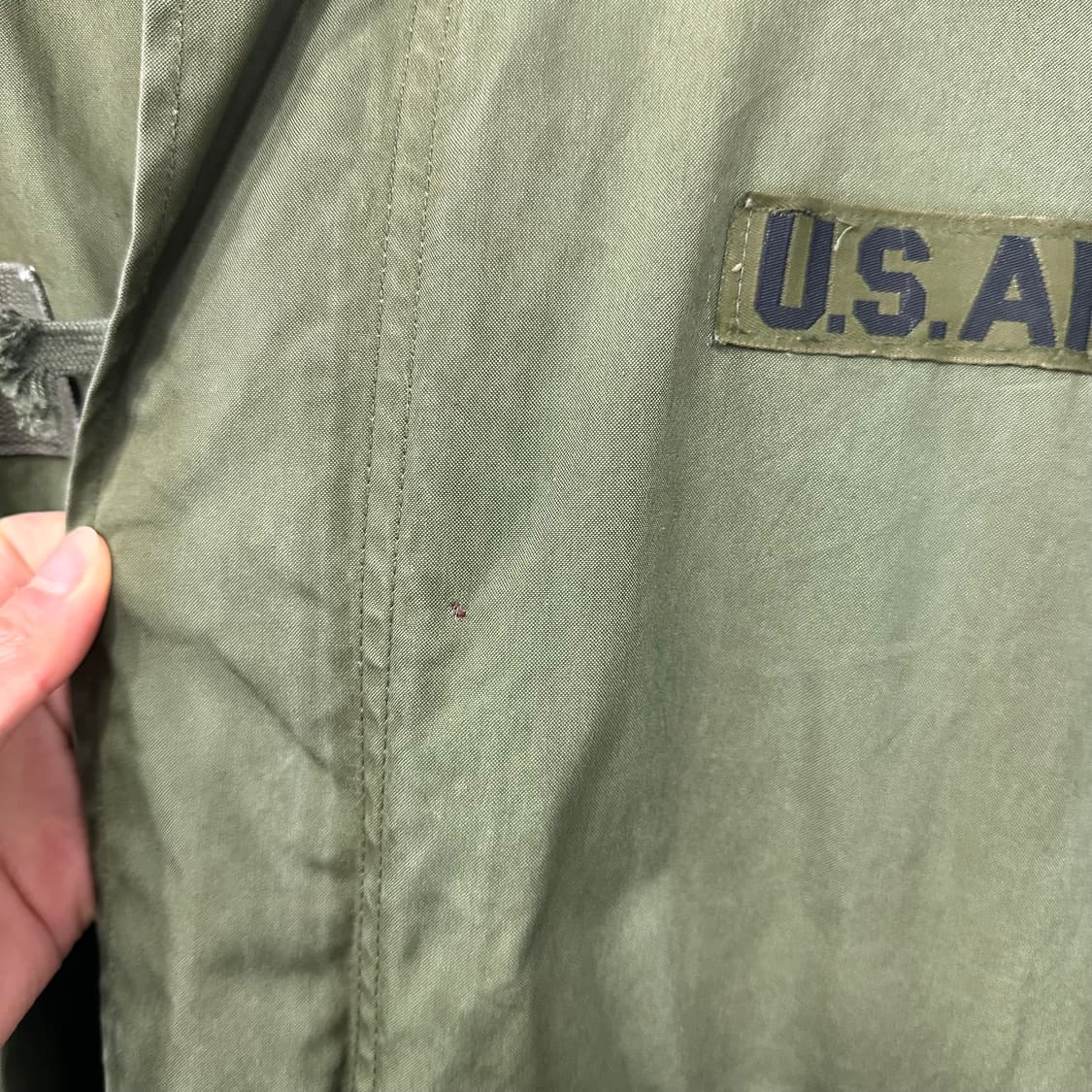 U.S ARMY M65 오리지널 피쉬테일 개파카 야상 상품이미지4