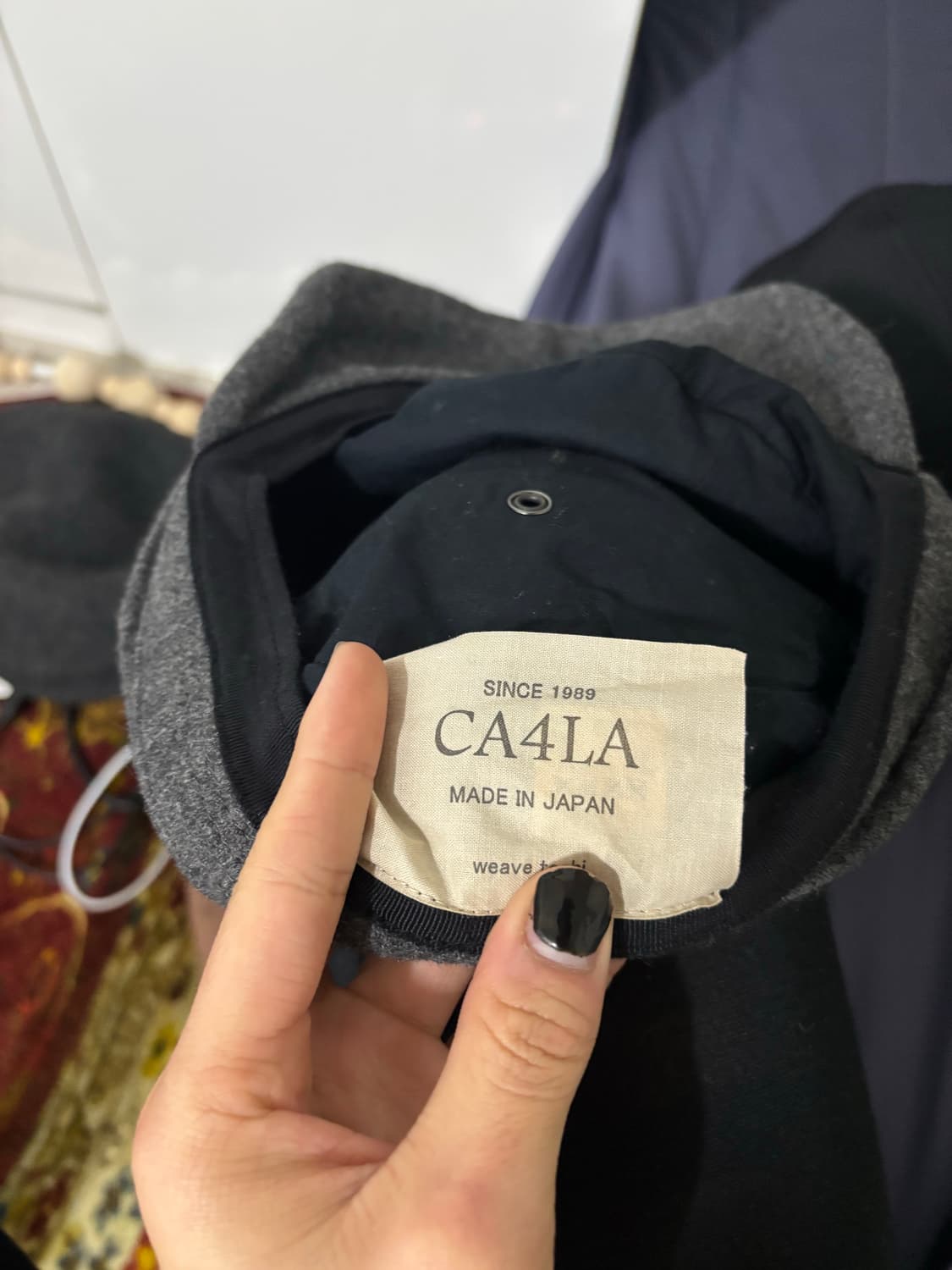 Ca4la 드레이프 와이어 캡 상품이미지5