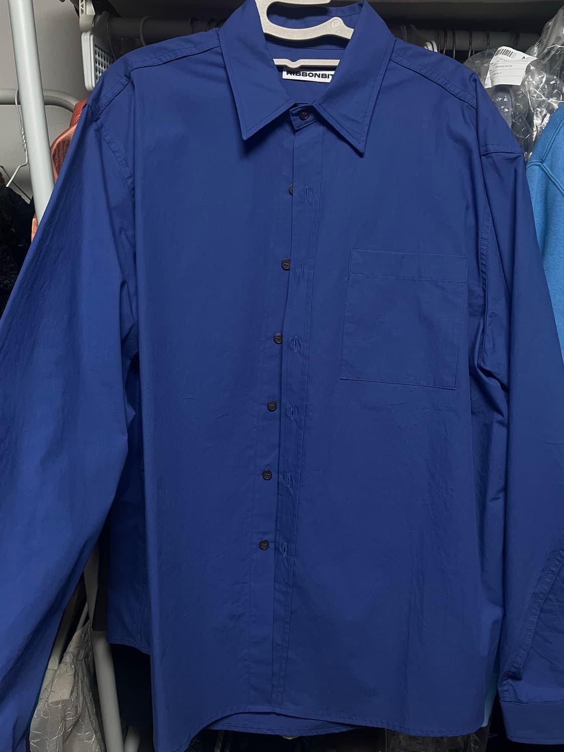 ribbonbit 리본빛 모네 Austin Blue Shirt 상품이미지3