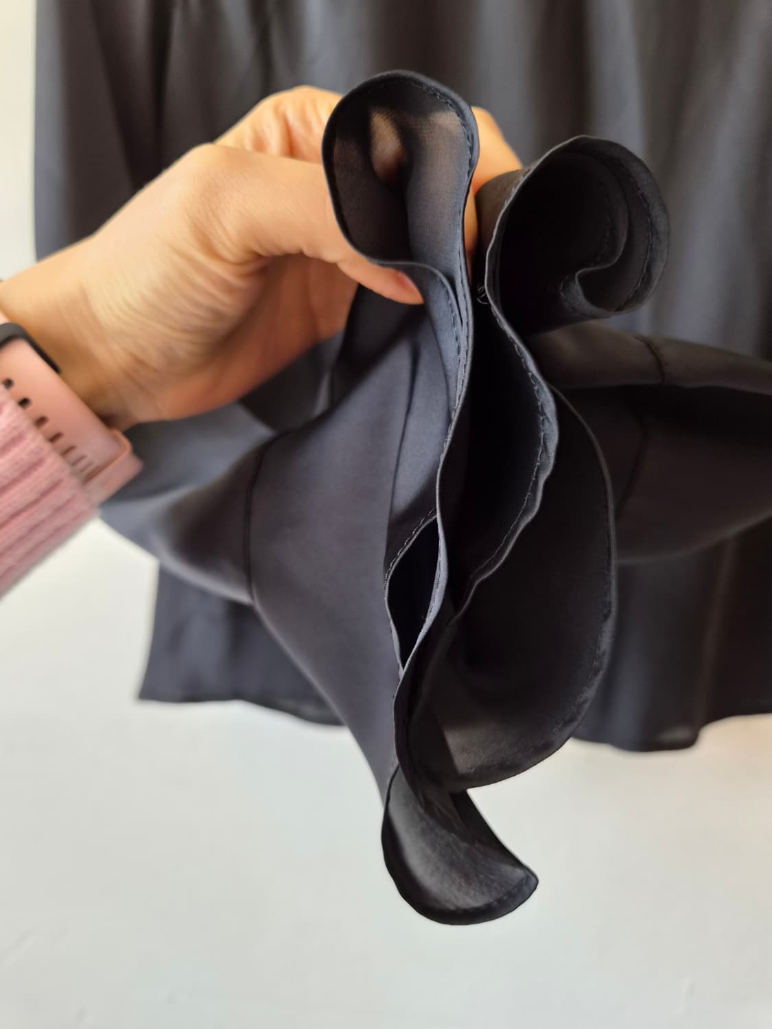 Nicole 일본 여성 찰랑블랙셋업 상품이미지4