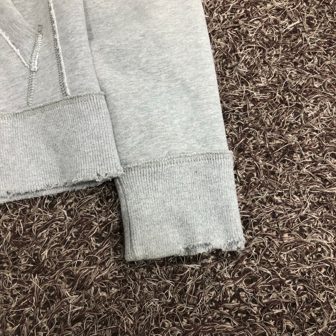 아베크롬비 회색 후드집업 상품이미지3