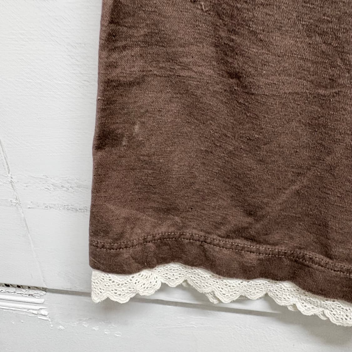 SM2 린넨 코튼 버뮤다 모리걸 레이스 팬츠  JPN 상품이미지6