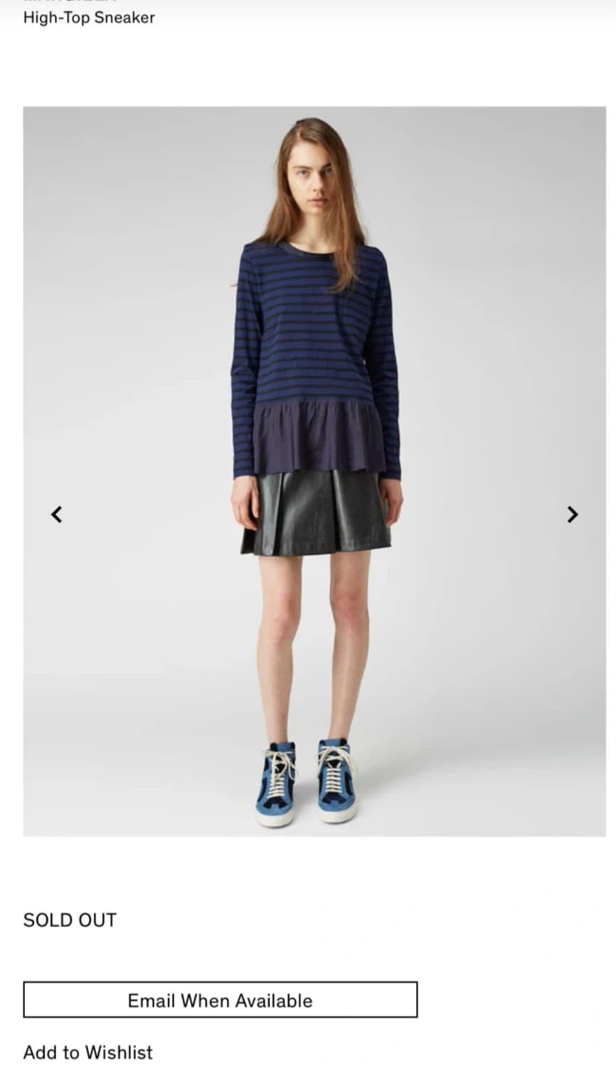 마르지엘라 스니커즈 37사이즈 상품이미지4