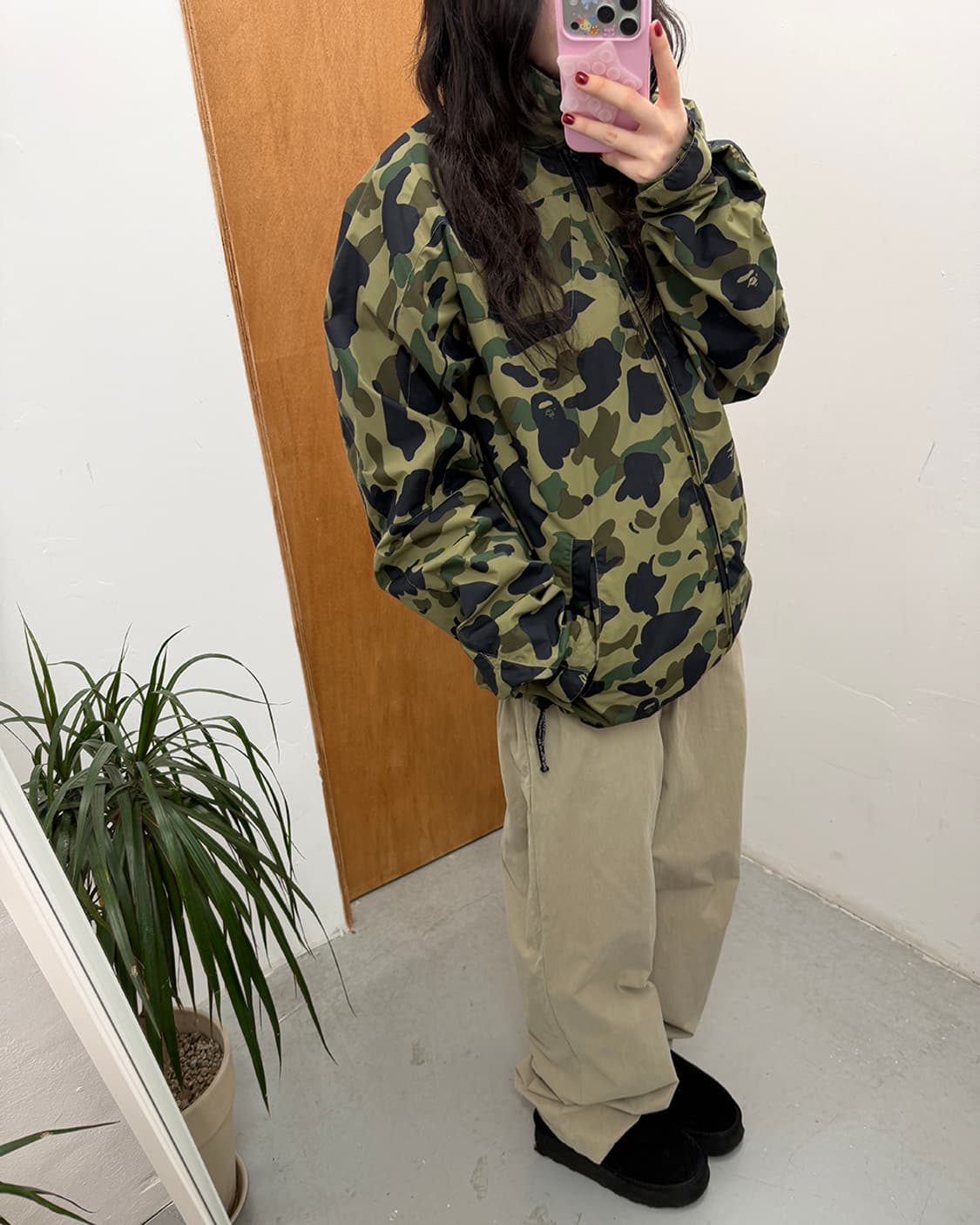 베이프 A BATHING APE 1st Camo Nylon Jacket 상품이미지5