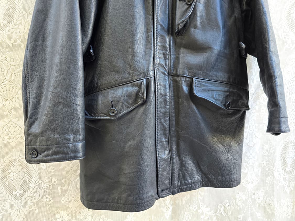 90s 도그파이트 카우레더 카코트 상품이미지3