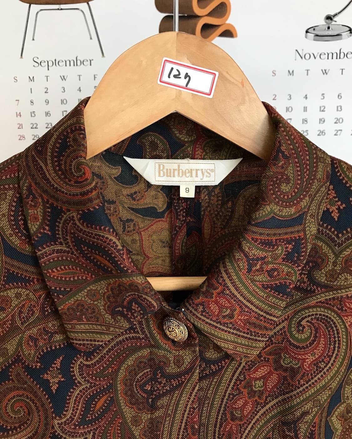 버버리 페이즐리 자켓 상품이미지6