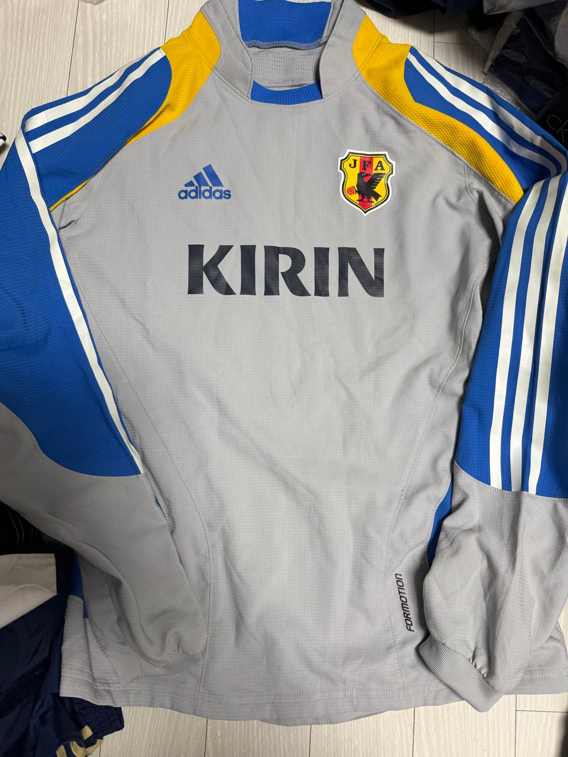 2008 일본 대표팀 프레데터 포모션 트레이닝탑 상품이미지1