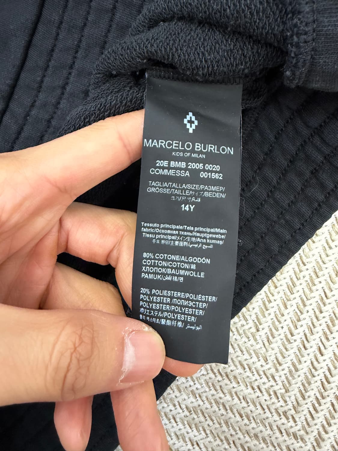 정품) 마르셀로불론 주니어 및 여성 레드 날개 맨투맨 14y 상품이미지7